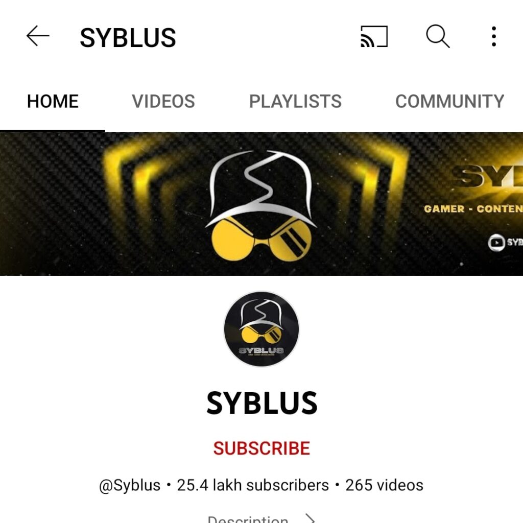 SYBLUS FF youtube channel