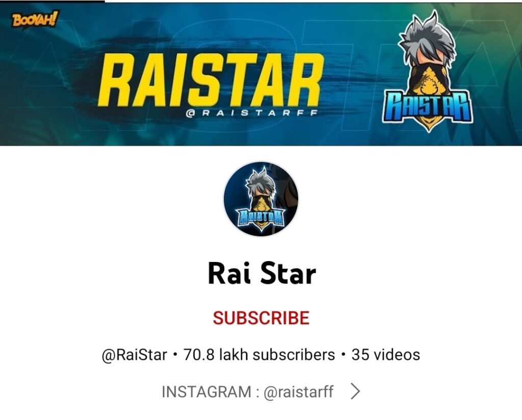 raistar free fire