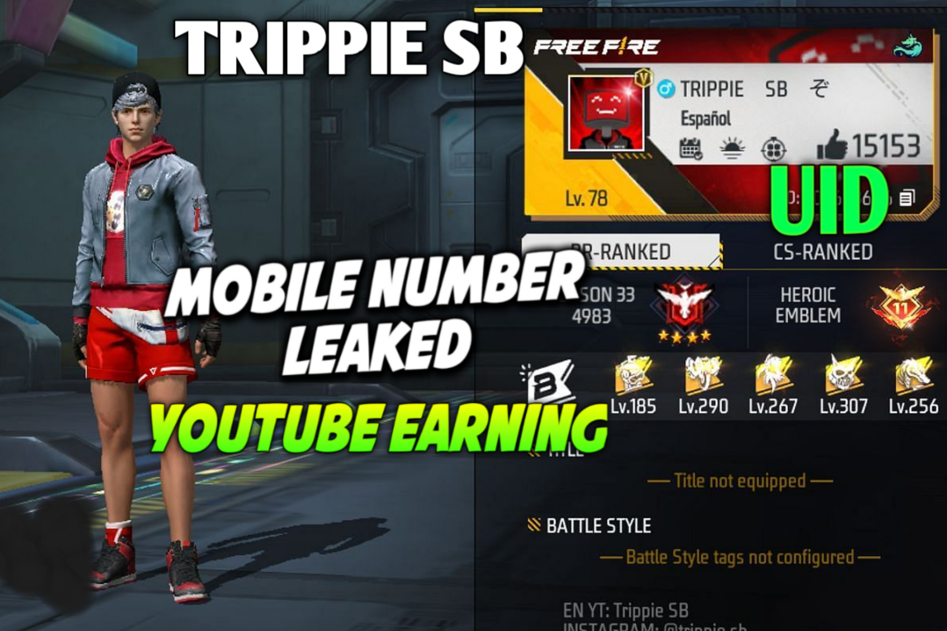 Trippie Sb Free Fire