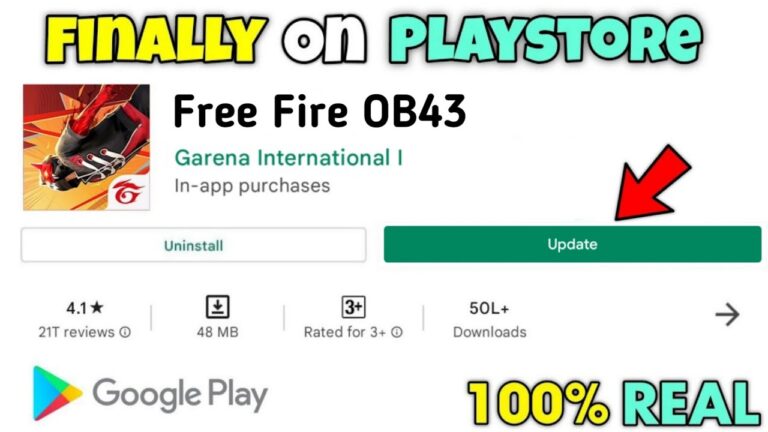 Free Fire Ob43 Apk Download 2024